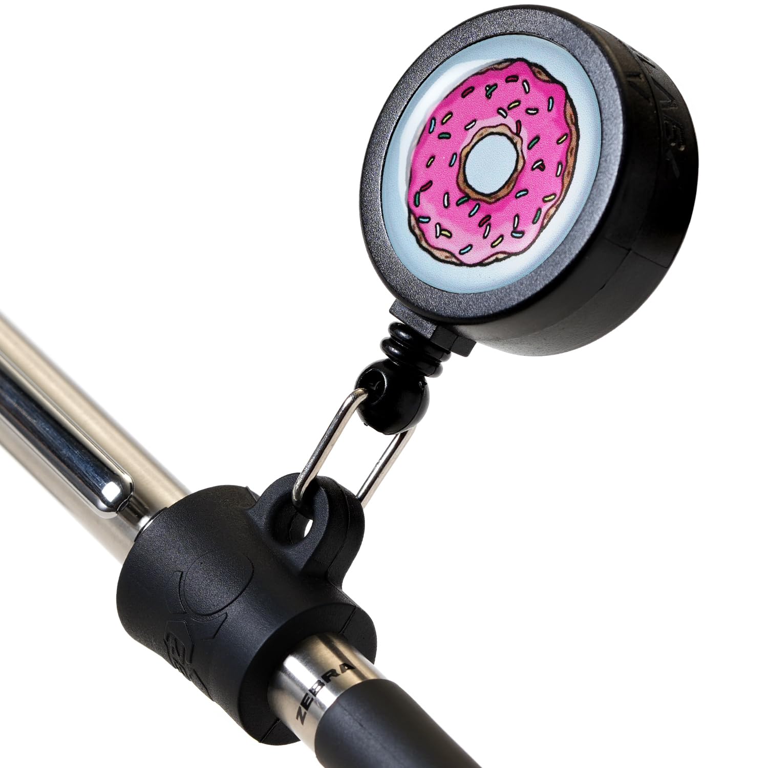 Better Labz EZ PEN Retractable Pen Reel for Nurses, Teachers, Waitresses, Carpenters, Construction Workers, Contractors & Pros (Non-Stop Donut)