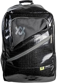 Volkl Tennis Primo Backpack | Holds 2 Racquets | Zippered Valuables Pocket | 12.6 L x 18.1 H x 10.2 W