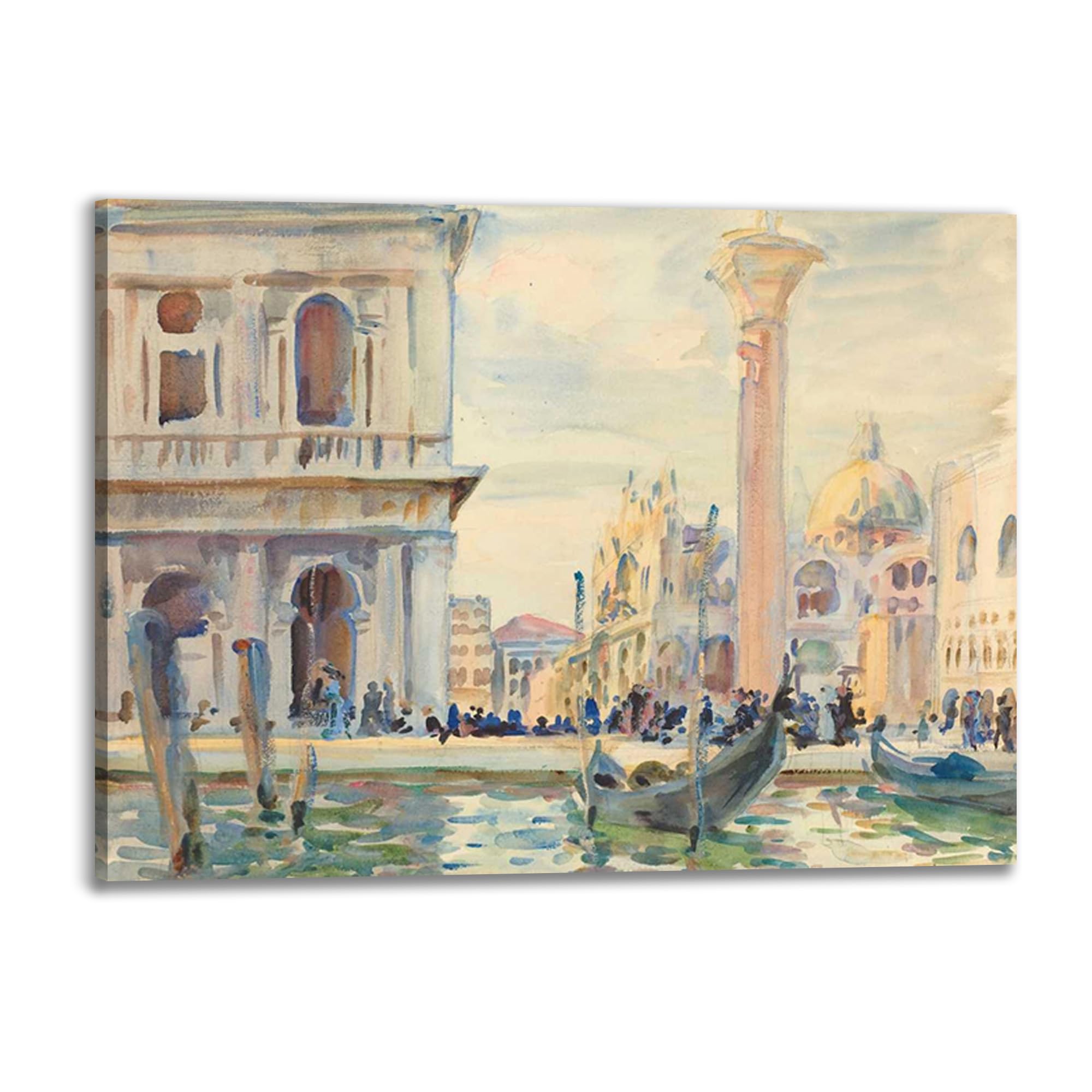 Toile John Singer Sargent avec cadre bois pour sublimer la déco de votre salon