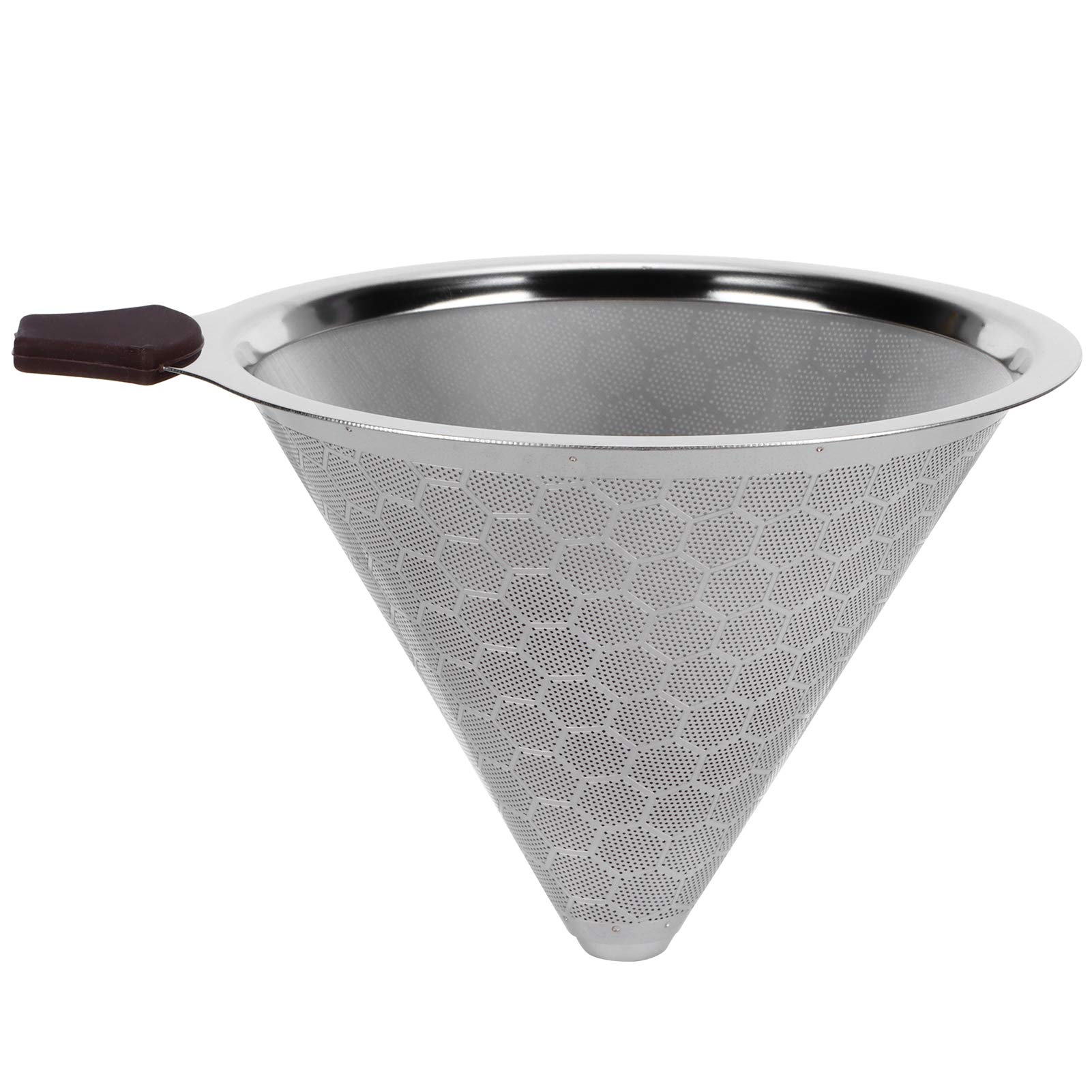 Glass Coffee Maker with Stainless Steel Filter and Precision