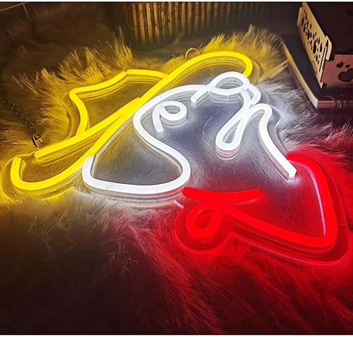 Miniatura 5 de Letrero de neón de Labrador, decoración de pared con luz de neón, bonito letrero LED para mujer, perro, decoración de fiesta de cumpleaños,