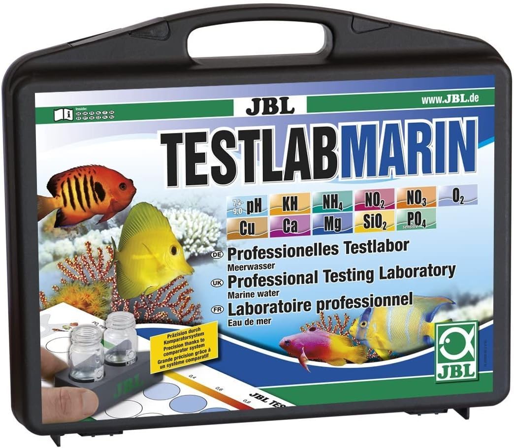 Water Test Kit, With 11 tests, For saltwater aquariums, ProAquaTest Lab Marin