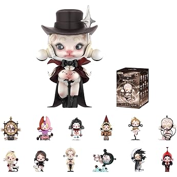 POP MART SKULLPANDA Image Of Reality Series【1 Piece】 Pop Mart Gacha Gacha Blind Box Figure Plastic Model Premium Toy PVC Sofu
