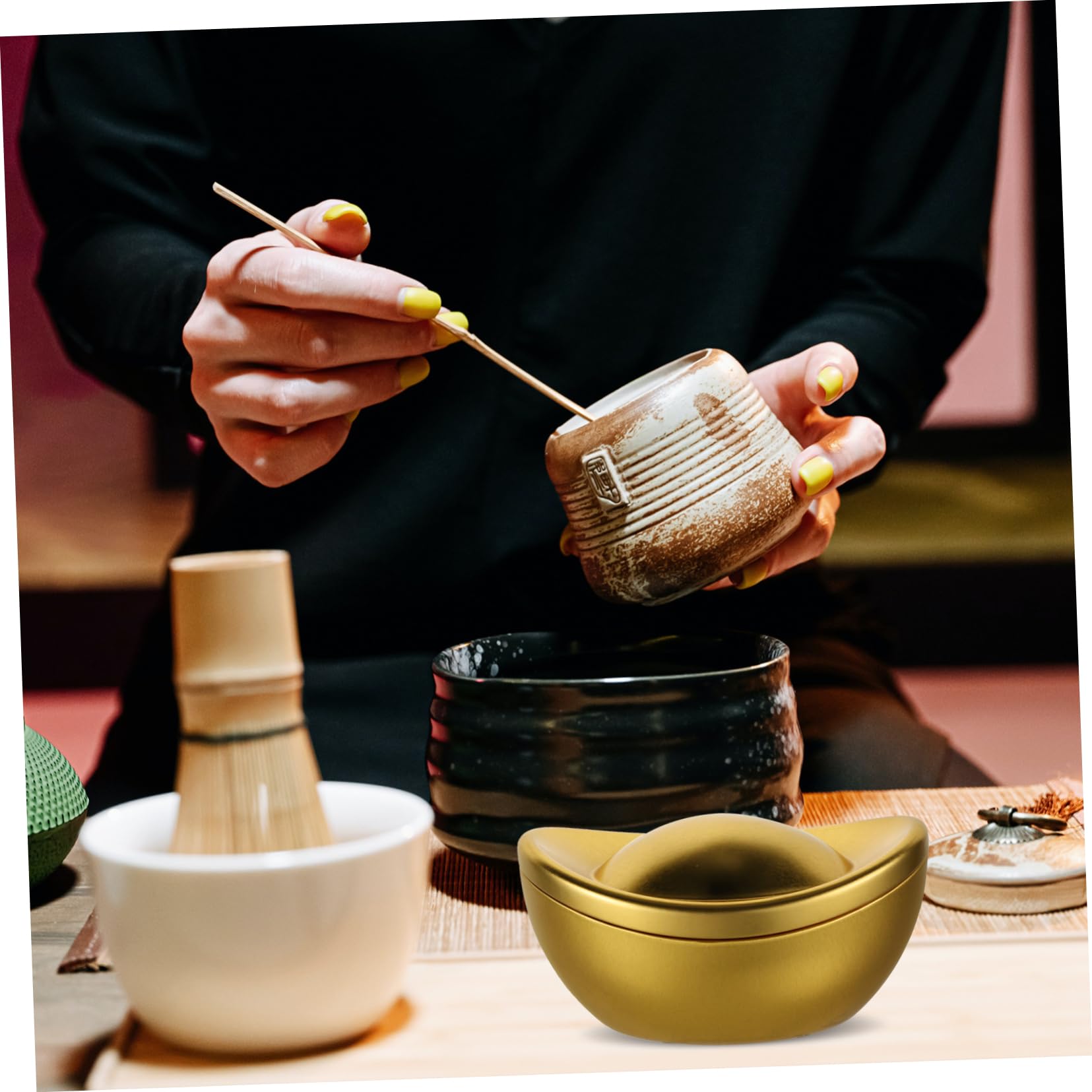 Amazon.co.jp: Ciieeo 箱 お茶 茶壺 金属製の保存容器 Amazon.co.jp: Ciieeo 箱 お茶 茶壺 金属製の保存容器
