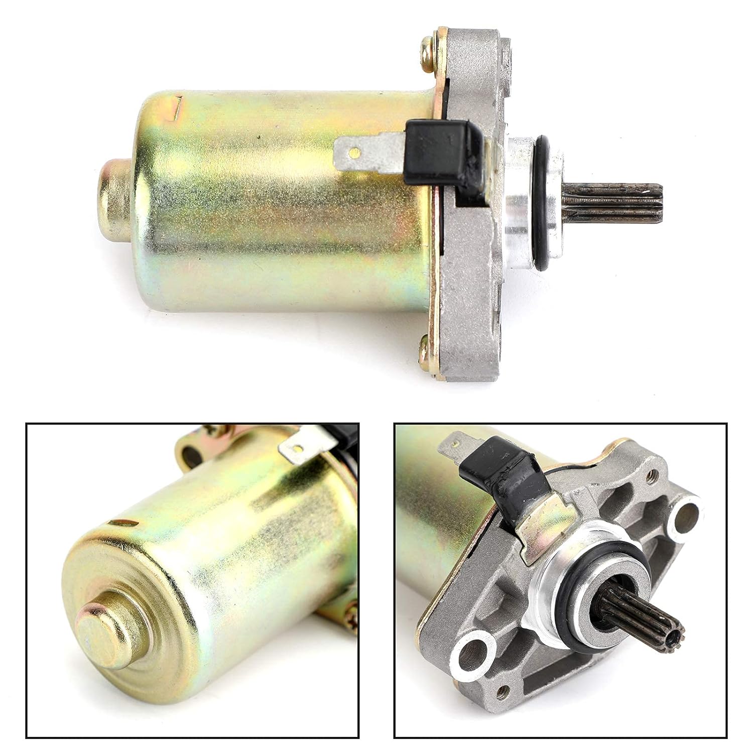 Bruce & Shark New Starter for Suzuki LTZ50 TT-Z50 49cc ATV 06-10/17 31100-22G00 31100-22G10