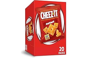 Zesty Cheez-It Baked Snack Cheese Crackers: A Symphony of Savory Delight