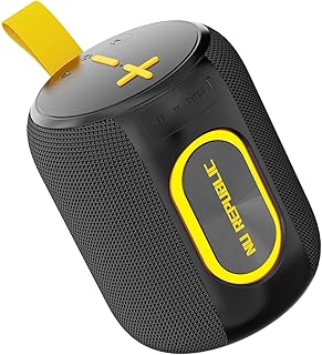 Nu Republic Sonicpop 2000 Wireless Speaker 16W Output, 6 Hrs Playtime, 66mm Dynamic Driver, Multi RGB Led Lights (Black)