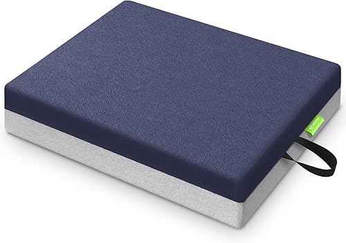 Miniatura 9 de AUVON Cojín de asiento de ventilación para coxis, alivio del dolor de presión y úlceras, espuma viscoelástica de alta calidad para sentarse