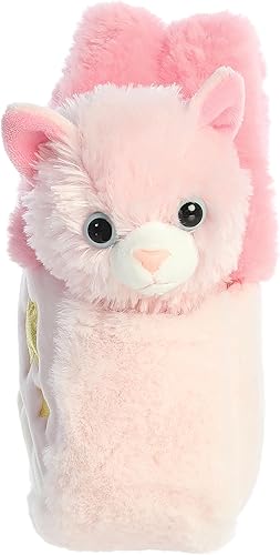 Miniatura 4 de Aurora Fashion Fancy Pals Pastel Rainbow - Gatito de peluche - Compañeros sobre la marcha - Accesorios elegantes - Rosa 7 pulgadas