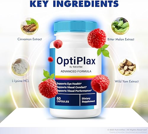 Miniatura 5 de OptiPlax Cápsulas  Fórmula premium Opti Plax suplemento para ojos con ingredientes naturales para apoyar una visión, claridad y vista saludables