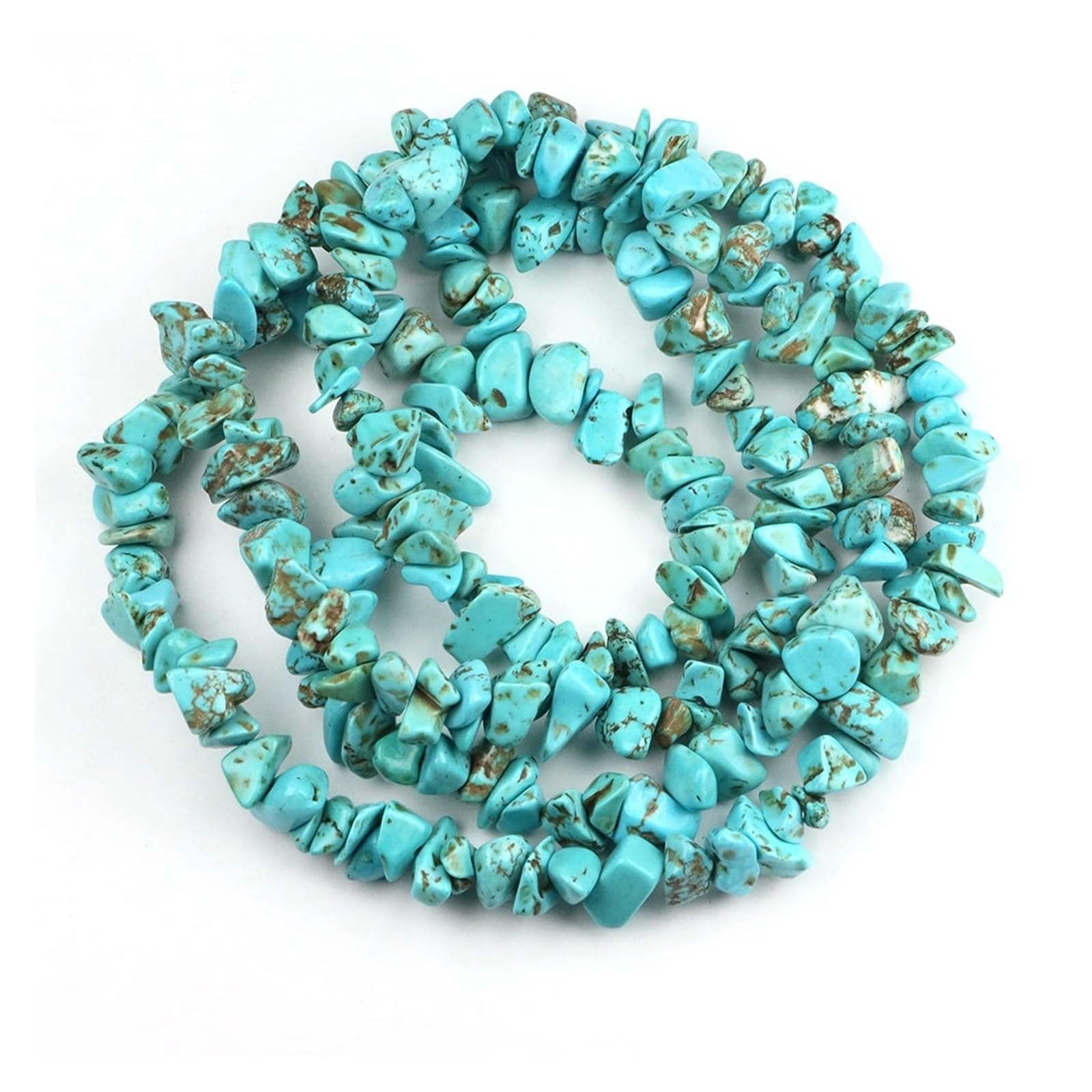 Perles de gravier irrégulières malachite : finis les bijoux ternes, créez l'unique