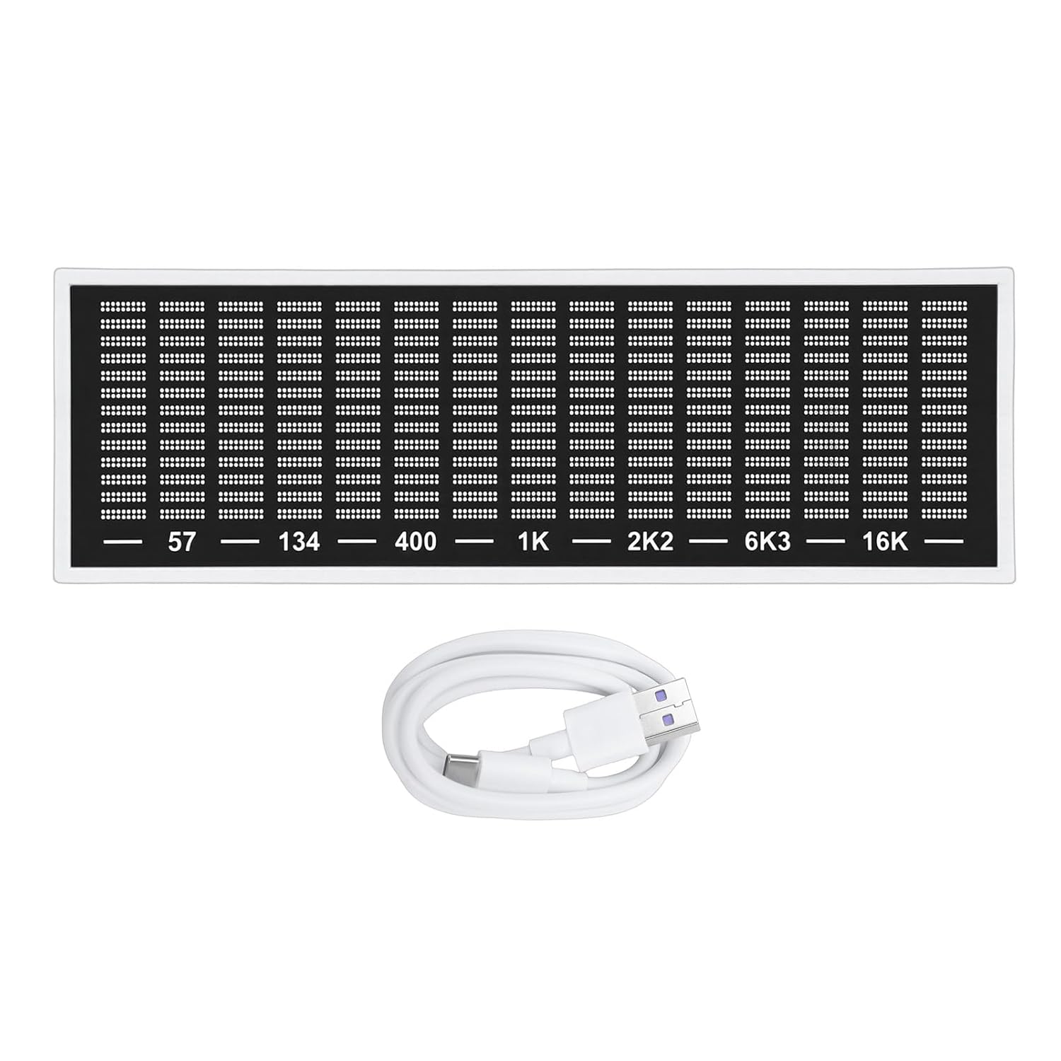 LED Sound Controlled Spectrum Display Pickup Ambient Light, Type C Home Theater KTV Party Gaming Room Plug and Play, Designed Multiple Settings, Rhythmic Illumination for