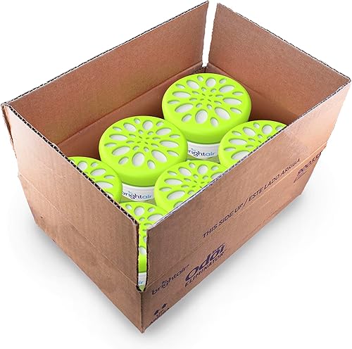 Miniatura 4 de Bright Air - Ambientador y eliminador de olores, 900484, Limón y lima picantes, Paquete de 6, 1