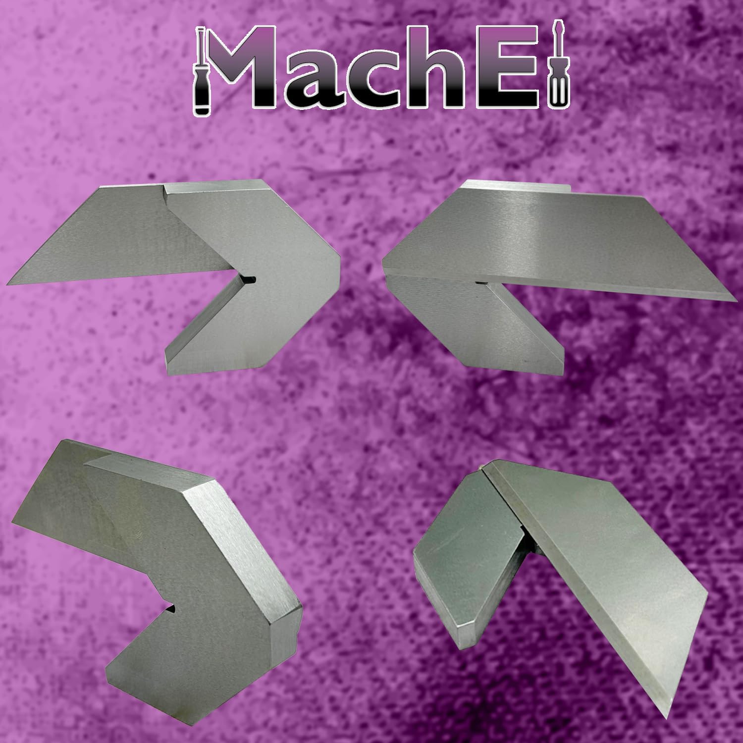 MachEl 80 mm Center Square/Center Finder – Precision Tool for Finding The Center of Round Bars Up to 1.5" Diameter