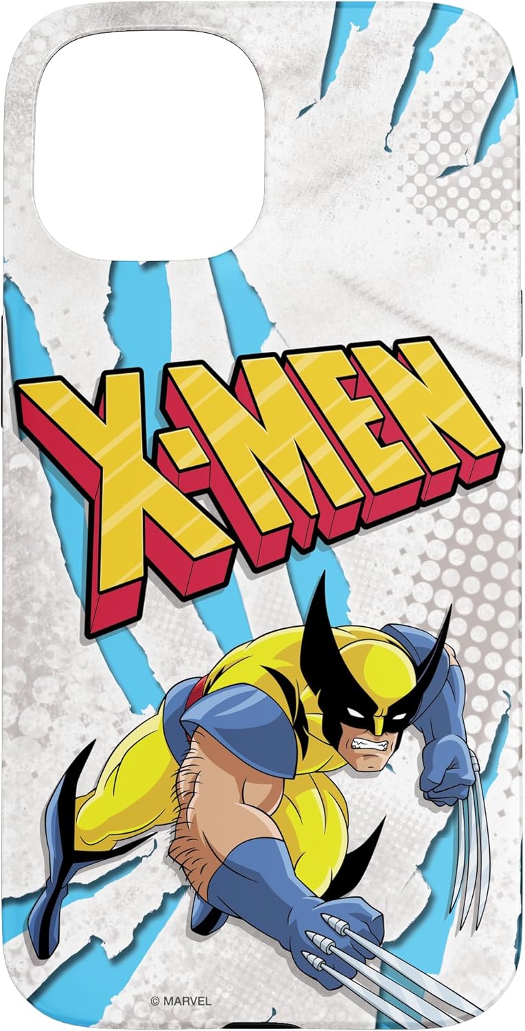 Marvel X-Men Wolverine Slash Marks 90s Case for iPhone 14 Pro Max