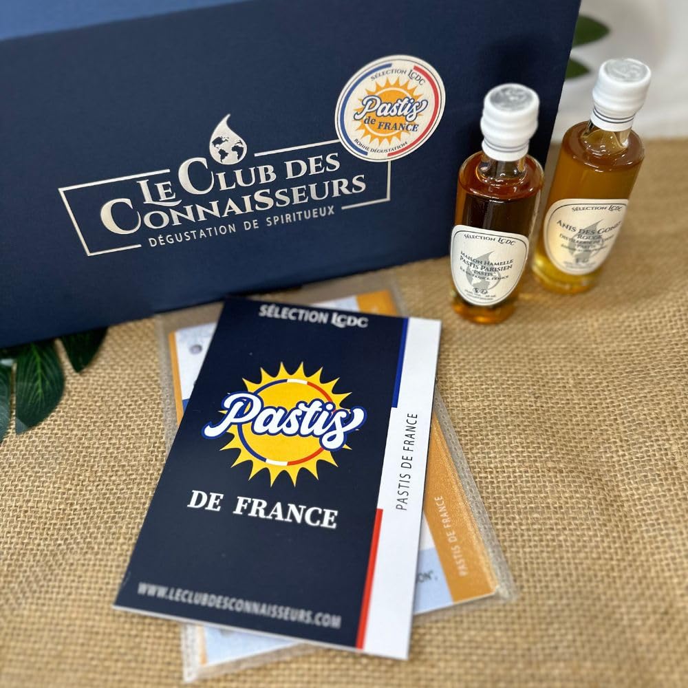 Coffret Dégustation Pastis de France 6 x 40 ml - En Solo Ou En Duo
