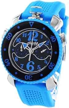 Amazon.co.jp: ガガミラノ クロノ スポーツ45MM クロノグラフ 腕時計