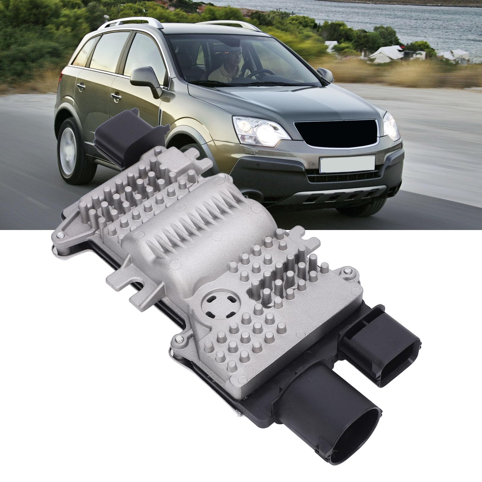 Resistencia del Motor del Ventilador, Eficiencia de Control de Temperatura, Verificación Número Pieza OE, Se Adapta a Varios Vehículos - Construcción Metal - Ajuste con Sedán Interceptor,