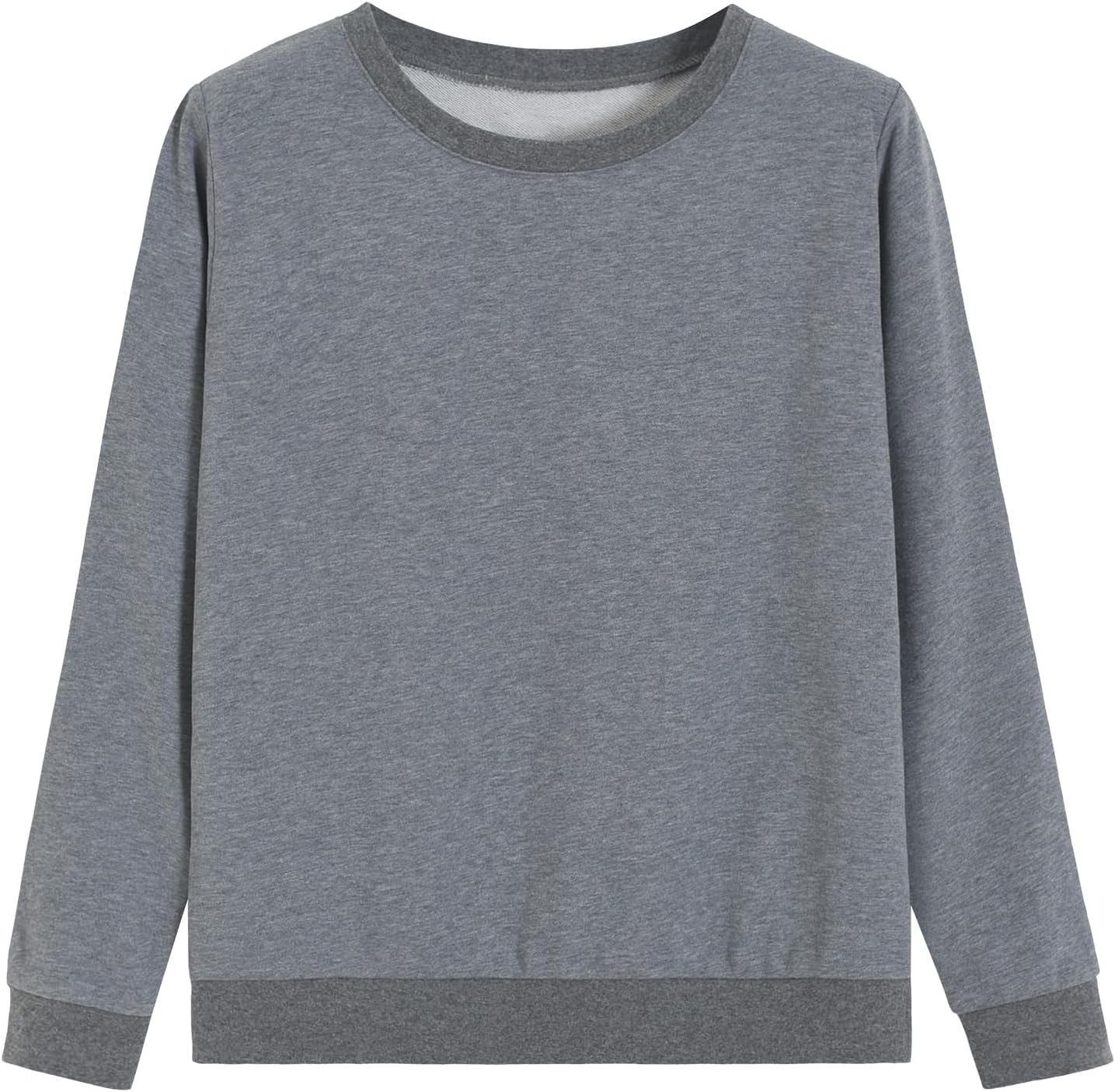 Weintee Women's 2 Piece Outfits Pullover Sweatshirt and Sweatpants Set Sweatsuits - Image 2