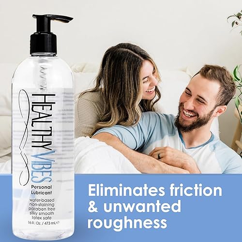 Miniatura 2 de Lubricante personal íntimo abase de agua Healthy Vibes lubricante anal y crema hidratante libre de parabenos Transparente 1