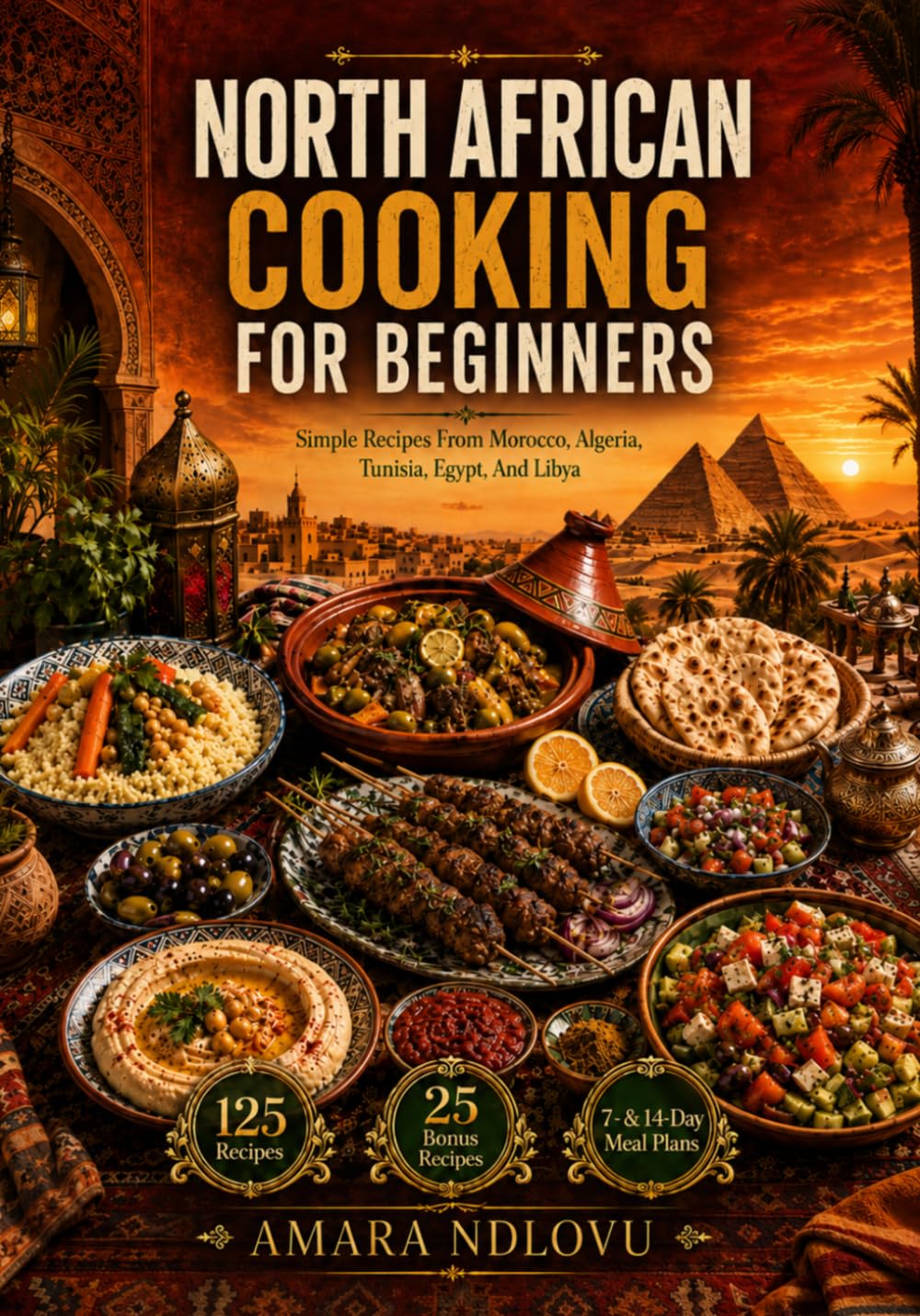NORTH AFRICAN COOKING FOR BEGINNERS: Simple Recipes from Morocco, Algeria, Tunisia, Egypt, and Libya (BEAU LYONS KITCHEN)