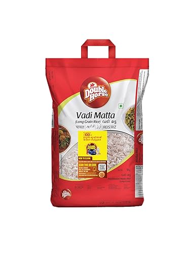 Double Horse, Vadi Matta/Arroz de grano largo, 11 libras