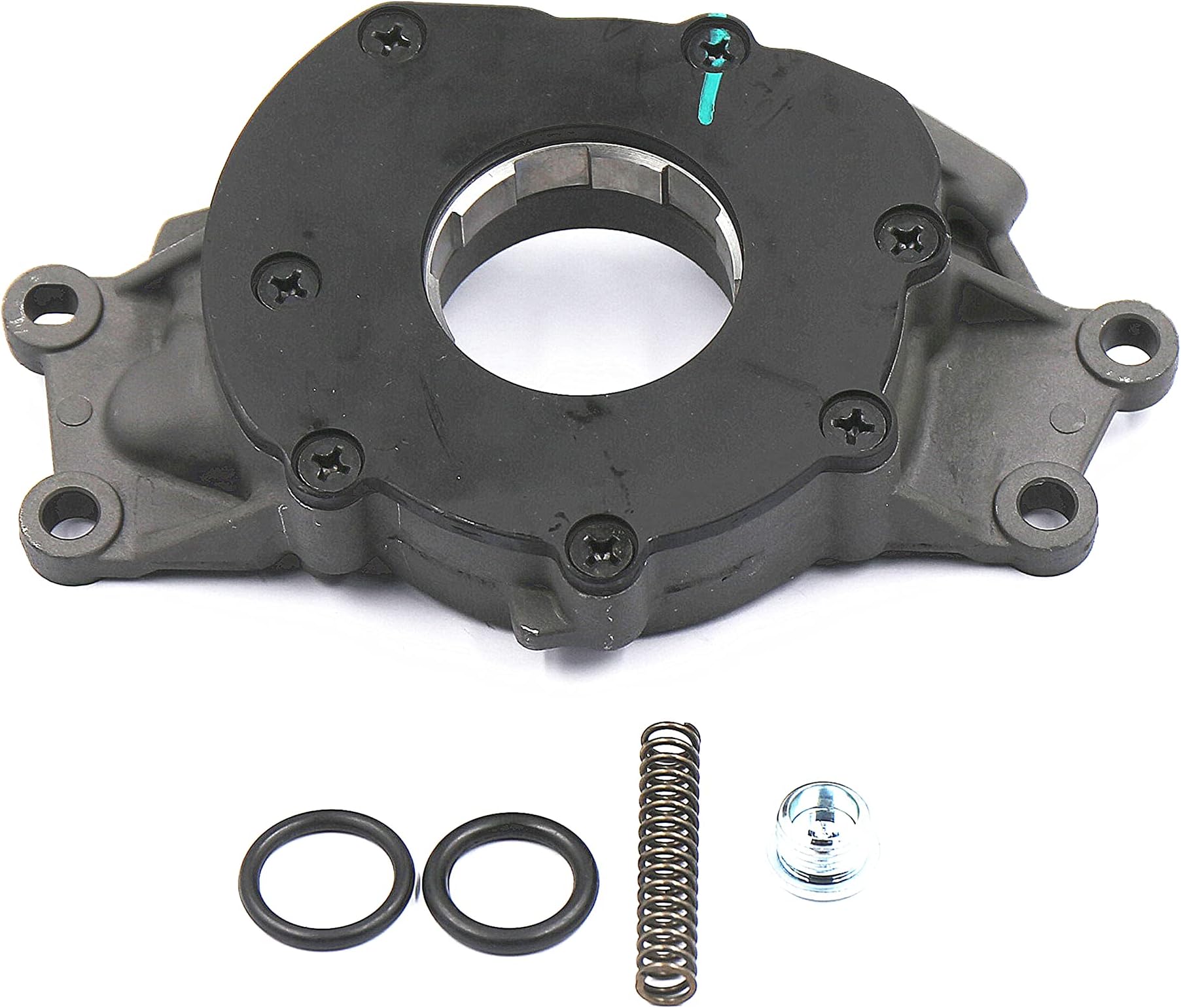 03004 Oil Pump High Volume High Pressure for GM Gen III & IV LS Engine, Silverado Sierra Express Tahoe, 4.8L VIN ’V/C/A/F', 5.3L 'T/P/Z/B/J/4/0', 5.7L 'G/S', 6.0L 'U/N/K/H/G', 6.2L 'W', #10296