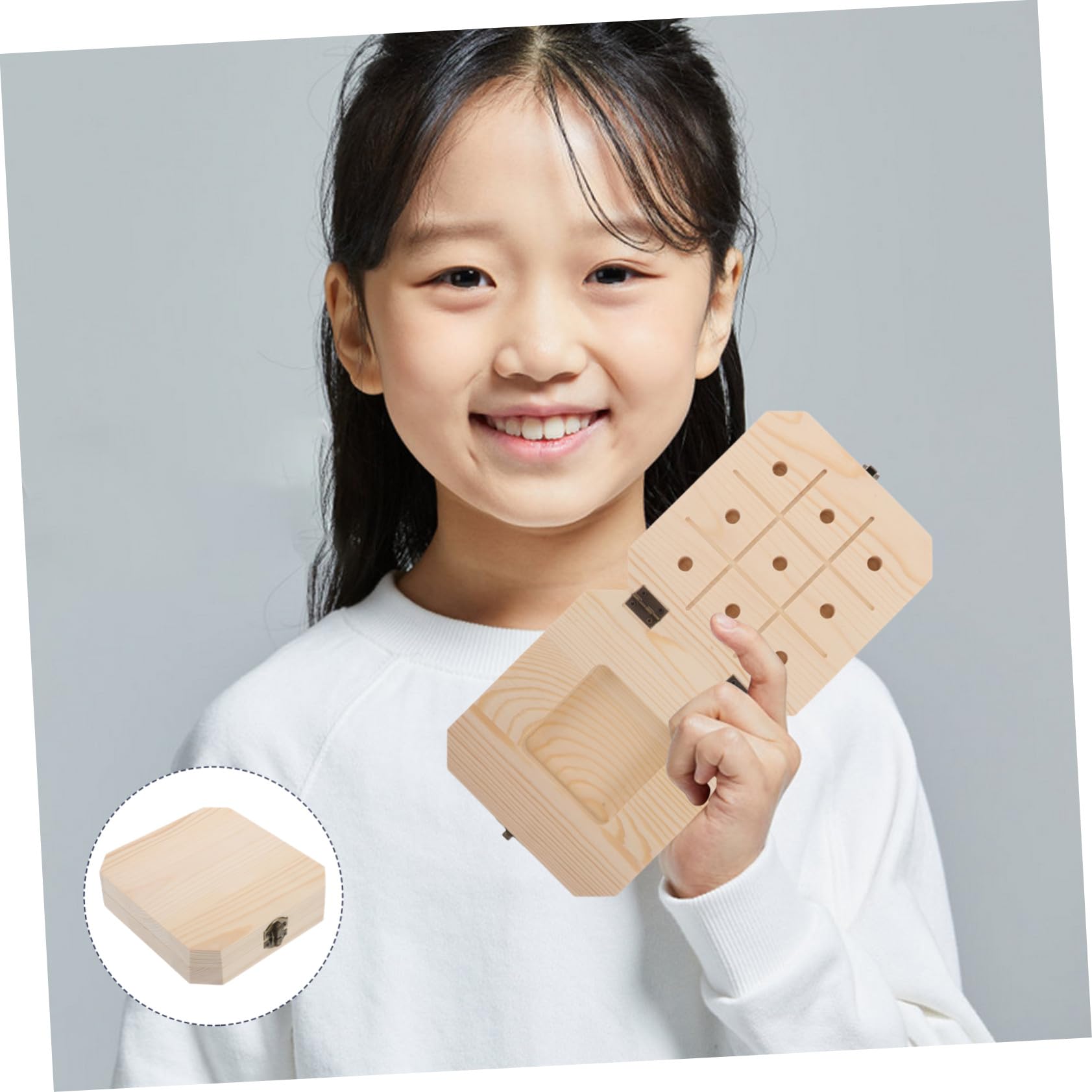 ORFOFE Juguetes Montessori de Madera para Niñas Años Tablero Sensorial Táctil con Bloques Apilables Herramienta Educativa para Desarrollo Motriz y Aprendizaje Preescolar
