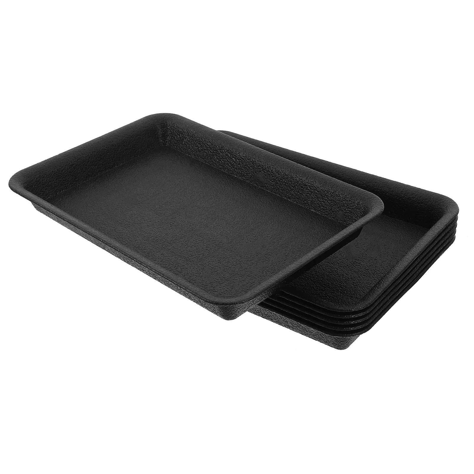 6Pcs Plastic Plant Trays for Pots per Piante