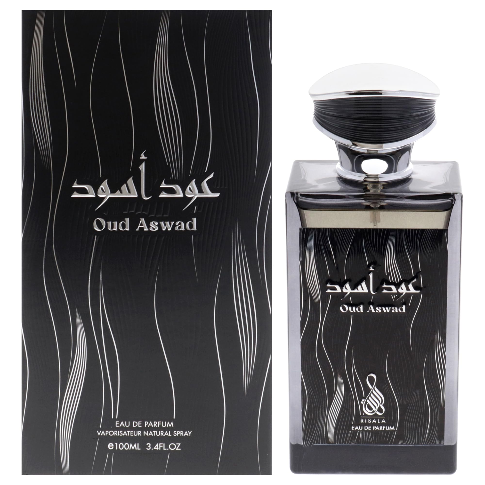 Oud Aswad by Risala for Unisex - 3.4 oz EDP Spray