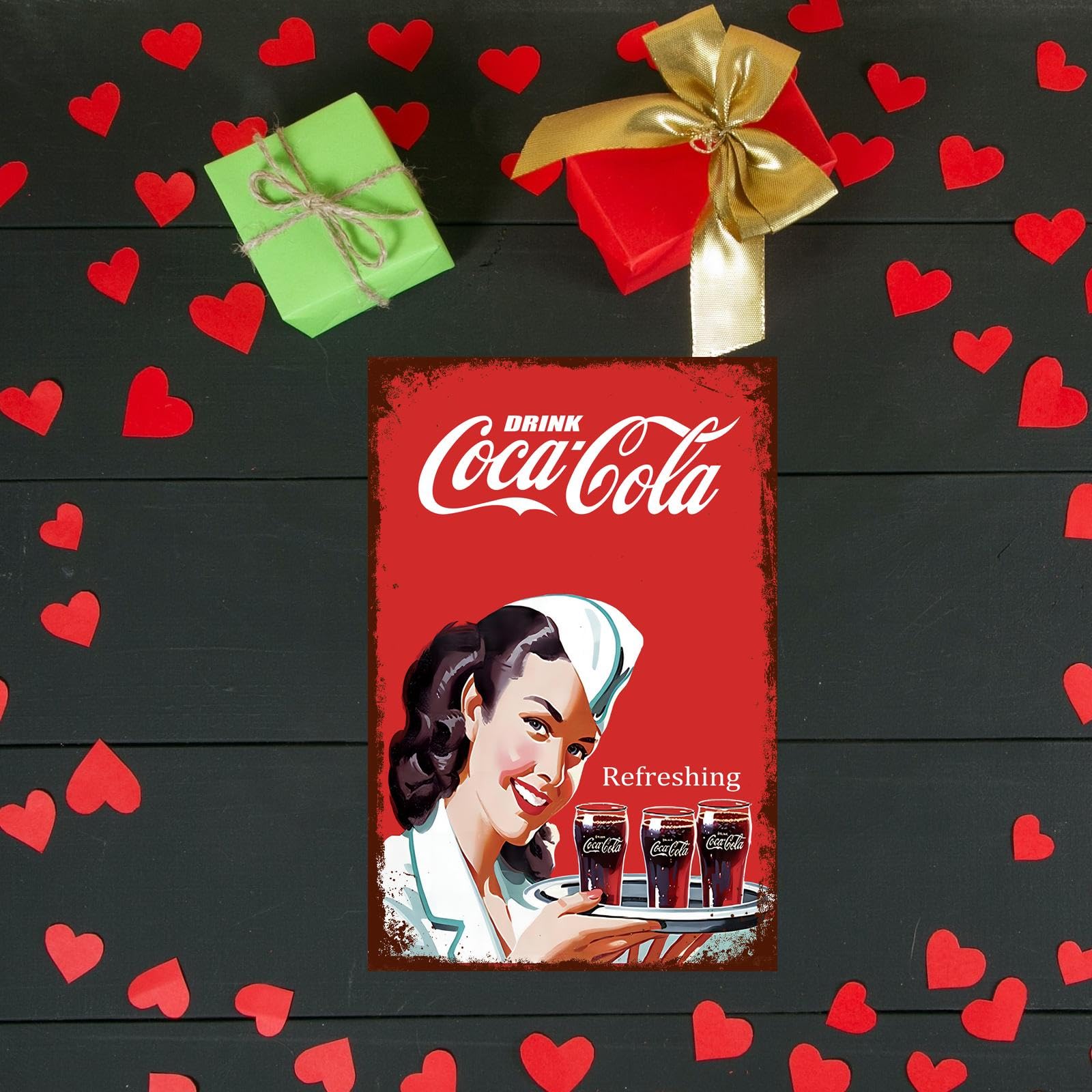 Amazon.com: Xanovir Coke Tin Sign Metal Poster Vintage Wall Decor