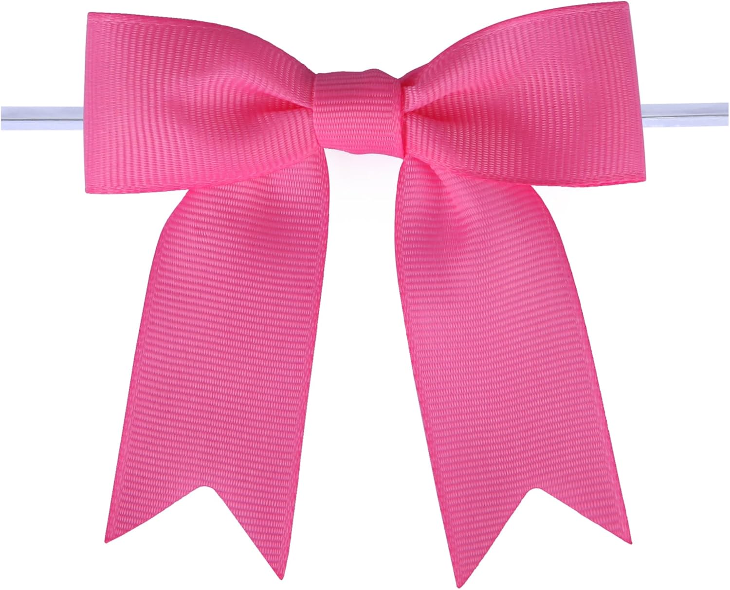 Meseey 30 Pcs Pastel 6-Color Premade Grosgrain Bows with Twist-Tie, 3x3 Inches, 5 Each of Pink Purple Yellow Blue Green Peach, Perfect for Baby Shower, Gift Wrapping, Wedding, Birthday & Party Favors image 3