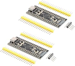 2Pcs STM32F411CEU6 Development Board STM32F4 Core STM32F411CEU6 Module System Board Learning Board 100Mhz Freq 128KB RAM 512KB ROM for Programming