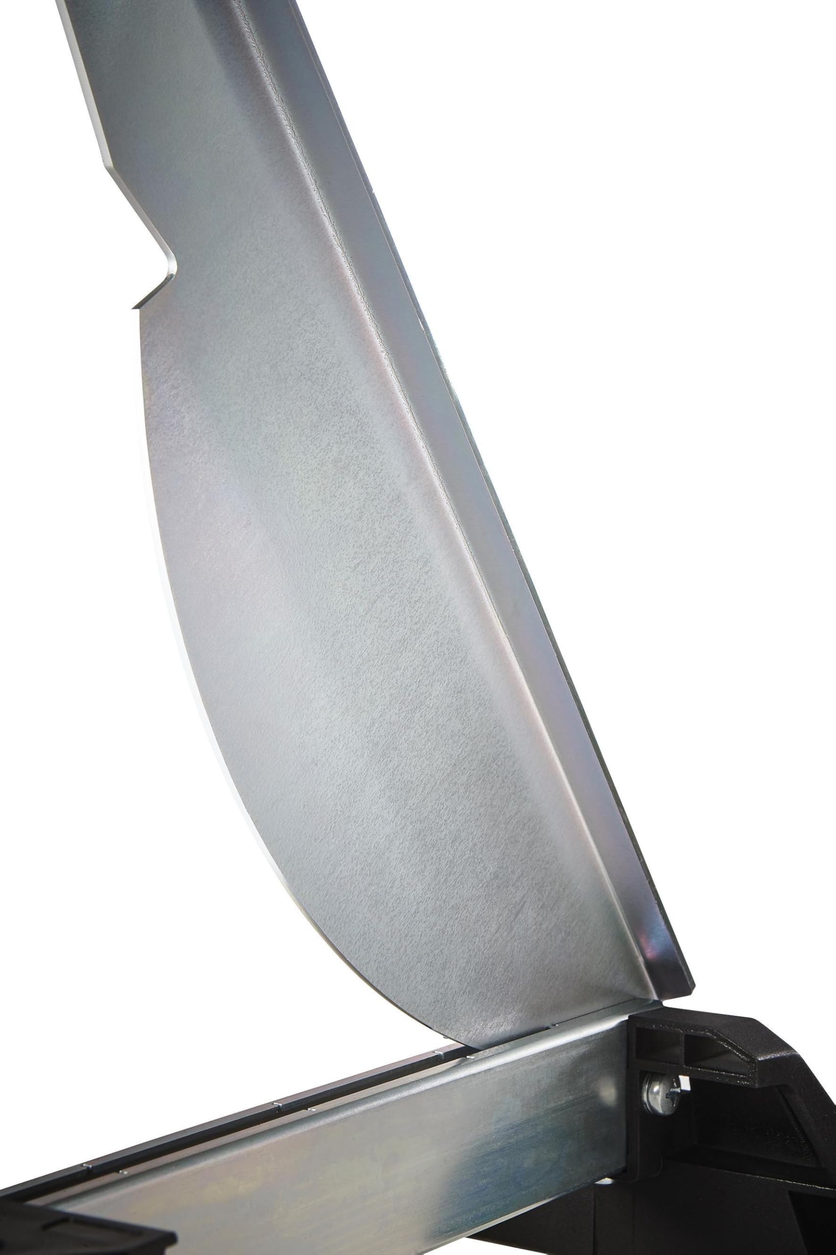 wolfcraft LC 100 6933000 obcinacz do laminatu, łatwy montaż laminatu, cięcie bez kurzu i hałasu, do laminatu o grubości do 8 mm i szerokości 210 mm, z gładkim ostrzem