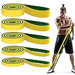Pull Up Bands, Resistance Bands, Pull Up Assistance Bands Set for Men & Women, Exercise Workout Bands for Working Out, Body Stretching, Physical Therapy, Muscle Training - Yellow