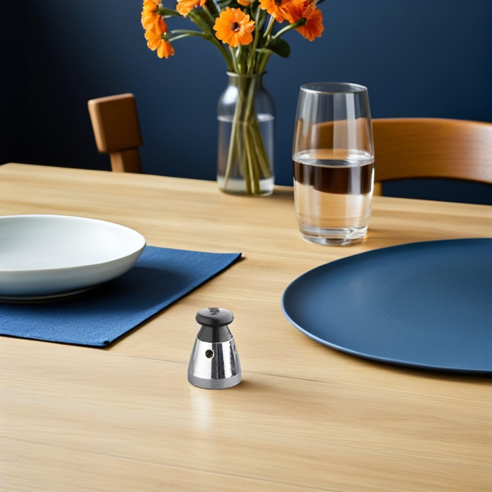 TOYANDONA Válvula de Ajuste de Presión, Acero Inoxidable, Negro, 10 Piezas, Accesorio de Seguridad Válvula de Ventilación y Alivio para Cocina Doméstica, Repuesto Compatible
