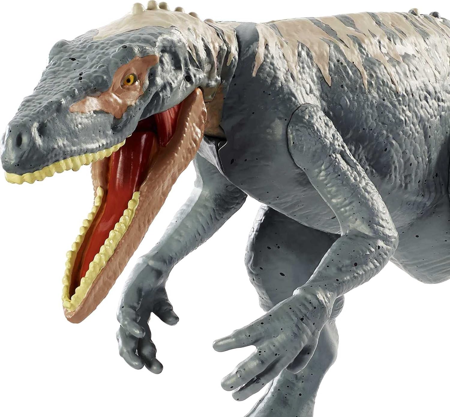 Jurassic World Toys Wild Pack Herrerasaurus Carnivore Dinosaur Action Figure Toy with Movable Joints, Realistic Sculpting & Attack Feature, Kids Gift Ages 3 Years & Older