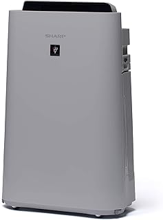 Sharp UA-HD50U-L Air Purifier With Humidification for Medium Rooms-Air Flow 306 m3/h, Anti-Allergen Triple Filter(HEPA), Plasmacluster Ion Generator Combats Bacteria, Viruses, Odours and Static