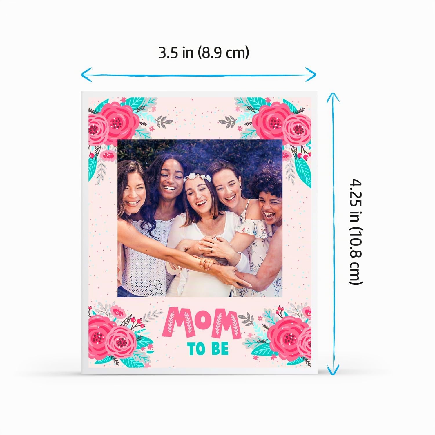 HP Sprocket 3.5 x 4.25" (8.9 x 10.8 cm) Zink con reverso adhesivo Papel fotográfico, 50 hojas, compatible con las impresoras fotográficas HP Sprocket 3x4 y Photobooth