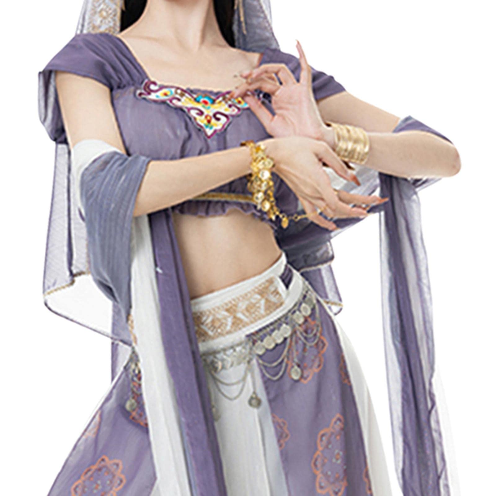 Anastasiyaマーメイド　ベリーダンス 衣装セット Anastasiyaマーメイド ベリーダンス 衣装セット - メルカリ