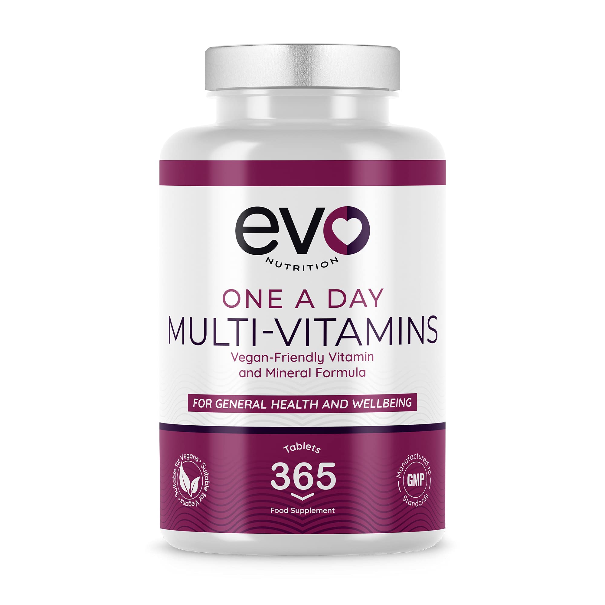 Buy Multivitamins with Vitamin C & Zinc VeganFriendly Formula 365