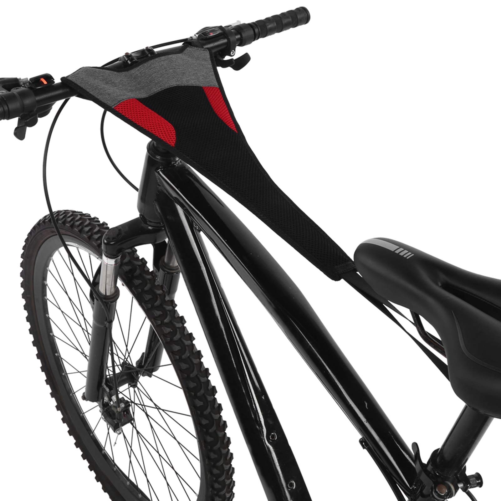 VGEBY Spin Bike Osłona Potu, Mocny Chłonny Trener Osłona Przeciwpotna Praktyczny Rowerowy Ochraniacz Potu Trener do Akcesoriów Rowerowych(Ochraniacz na pot Spin Bike)