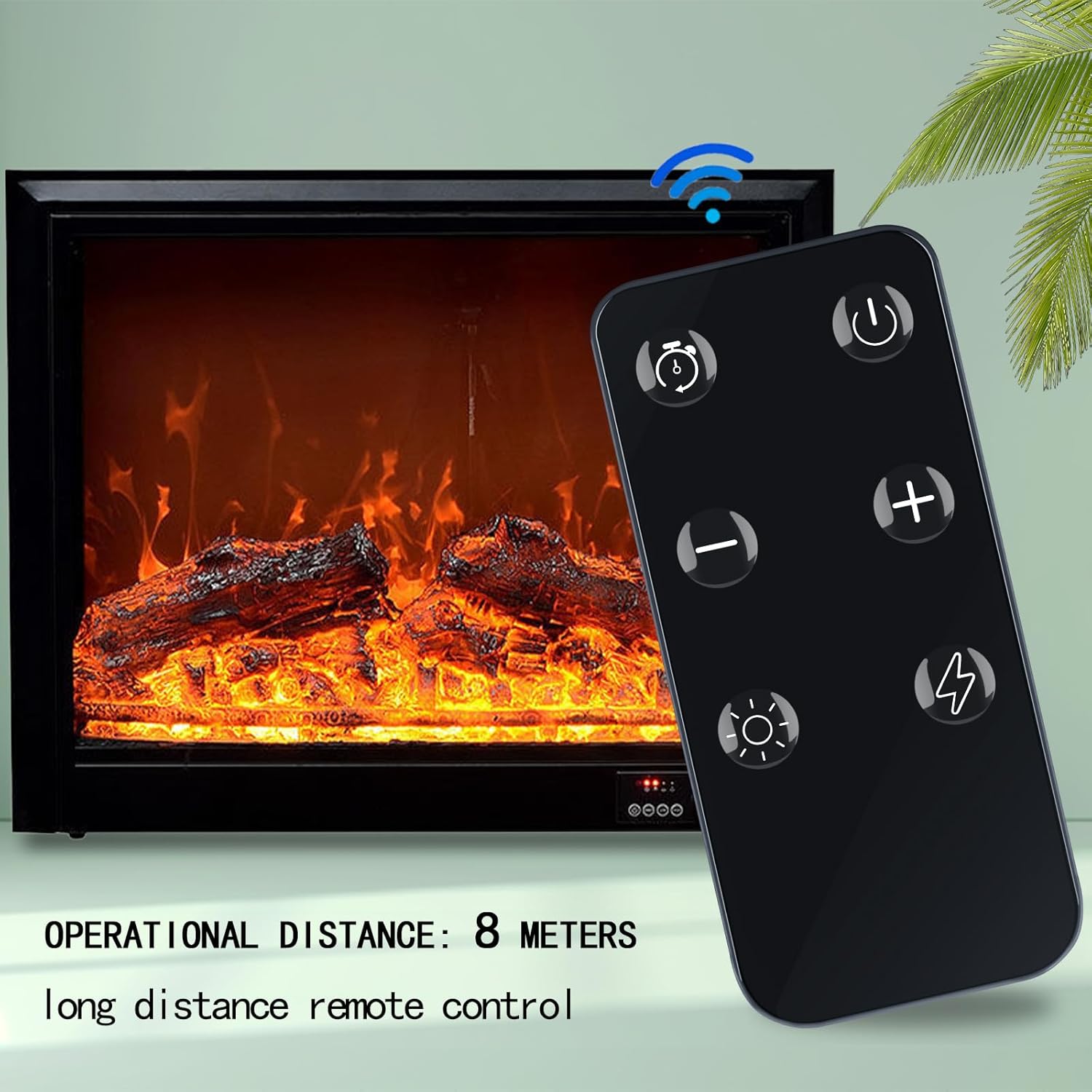 new heatar remote control replacement fit for heat storm hs-1500-phxg-wi gray wi-fi, hs-1500-phx white hs-1500-phxg black heat storm phoenix infrared space heater