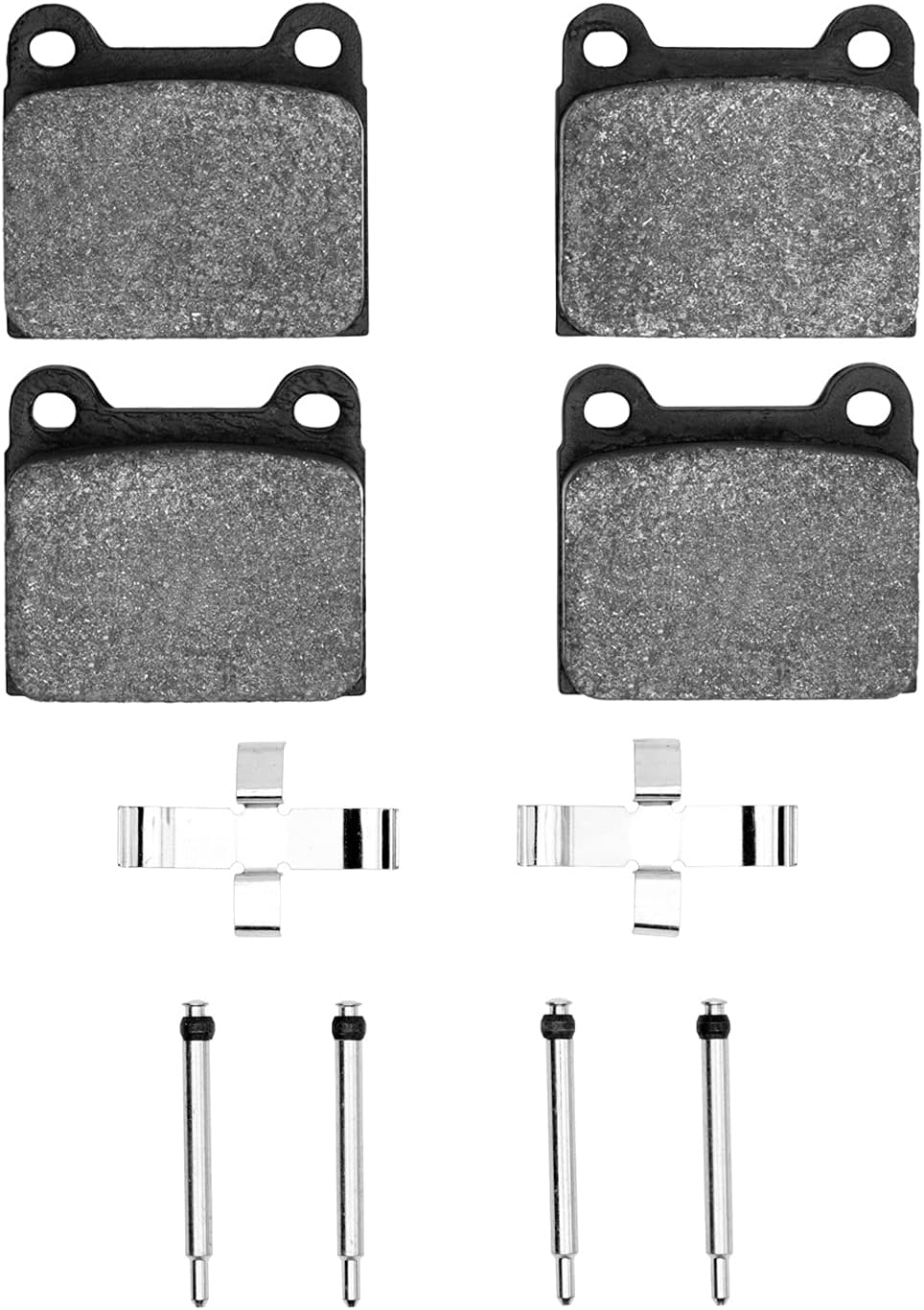 Dynamic Friction Company 5000 Euro Ceramic Brake Pads and Hardware Kit
