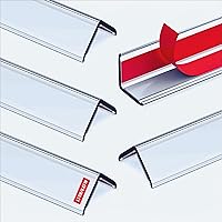 Vista 1 de Mini protectores de esquina autoadhesivos transparentes para pared, bonitos protectores de esquina y protector de bordes para marco de puerta