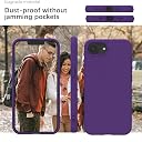 YATWIN Silicone Back Case for iPhone 16e, Soft-Touch Phone Back Cover for Apple iPhone 16e - Purple gallery image