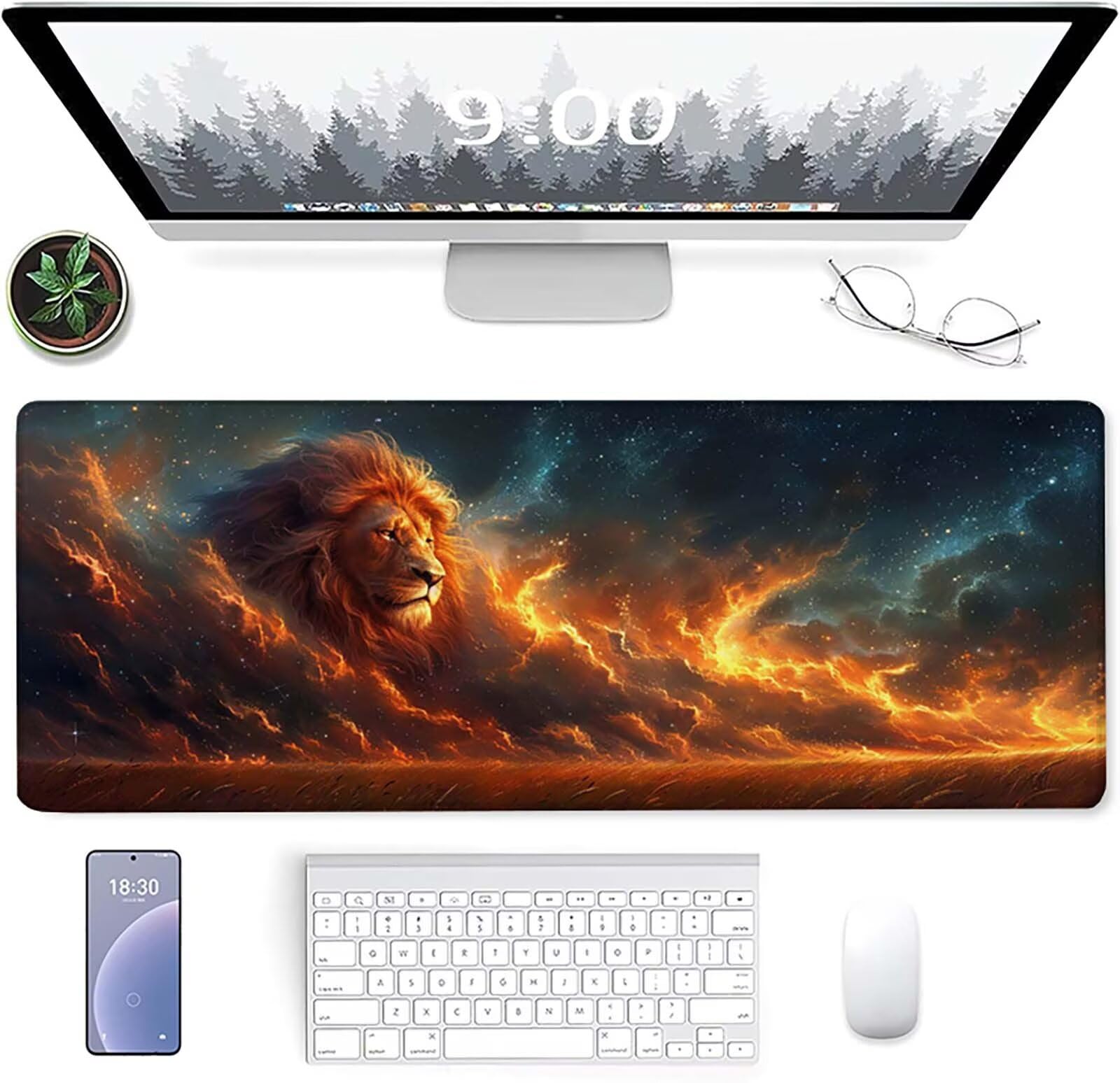 Podkładka pod mysz XXL 1600x800x3mm, czerwona podkładka pod mysz do gier z antypoślizgową gumową powierzchnią, poprawia precyzję i szybkość, komputer dla gracza i akcesoria biurowe, prezent dla