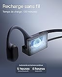 SHOKZ OpenSwim Pro Bone Conduction Sports Headphones, IP68 Waterproof Open-Ear Wireless Earphones with Bluetooth 5.4, 32GB of MP3 Storage, Noise Cancelling Mics, 9h Playtime for Running, Swimming-Grey - 8
