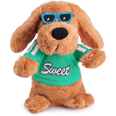 animated stuffed dog