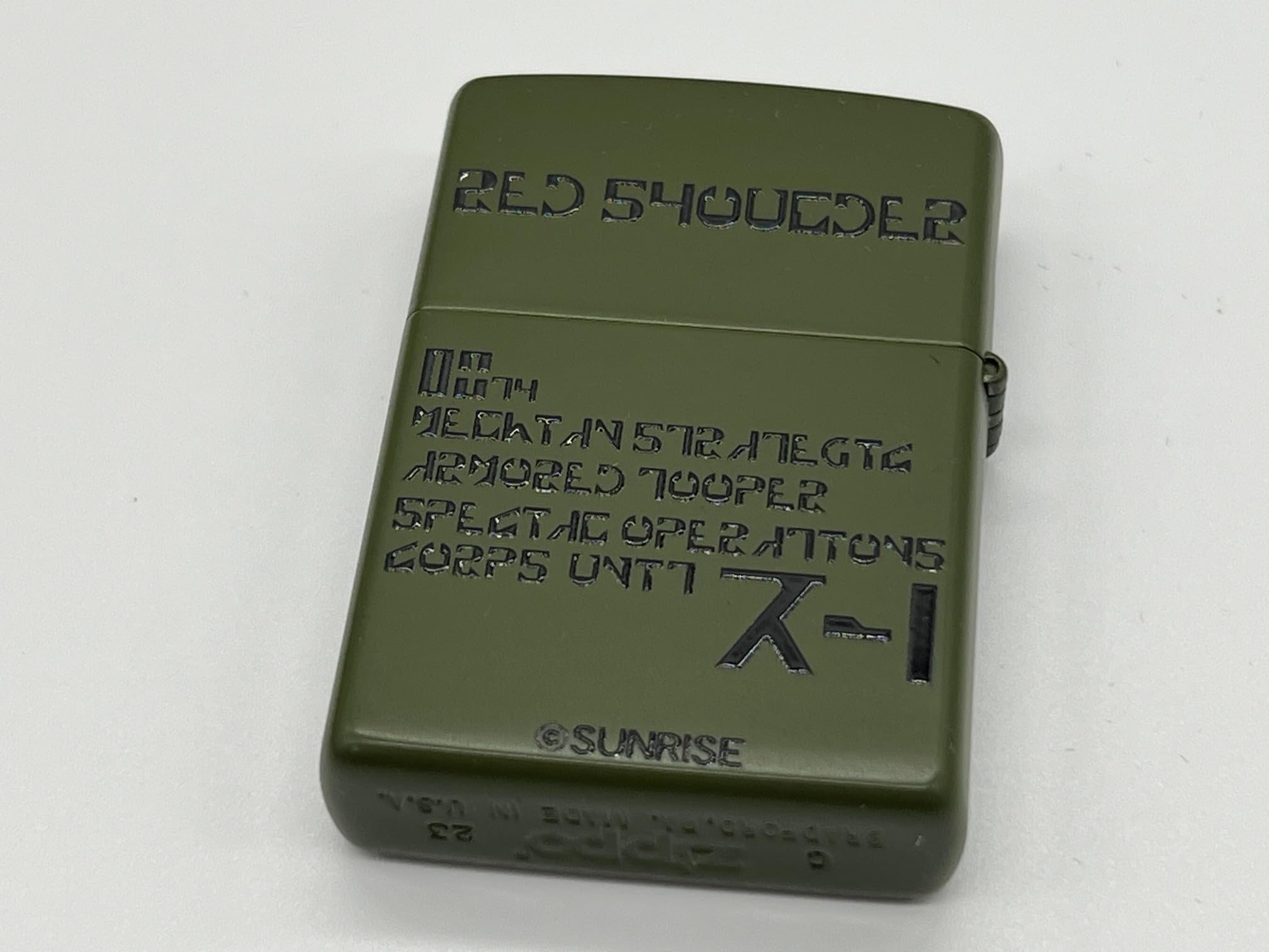 Amazon.co.jp: ZIPPO オイルライター 装甲騎兵ボトムズ レッド